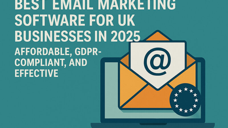 Best Email Marketing Software for UK Businesses in 2025 – Affordable, GDPR-Compliant, and Effective