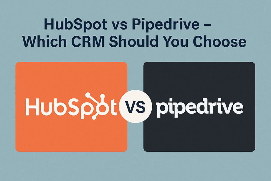 HubSpot vs Pipedrive – Which CRM Should You Choose in 2025?