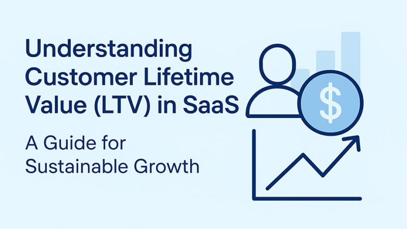 Understanding Customer Lifetime Value (LTV) in SaaS – A Guide for Sustainable Growth